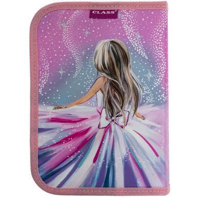 Пенал 1М Class б/н 25205C Girl's Dreams 2 відв.