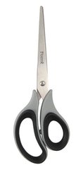 Ножиці Axent Duoton Soft 21см сіро-чорні 6102-01-А
