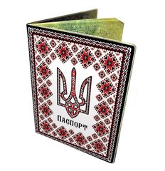 Обложка для паспорта Devays ПВХ Україна вишивана 5-184