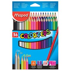 Карандаши цветные 36цв. Maped Color Peps 832017