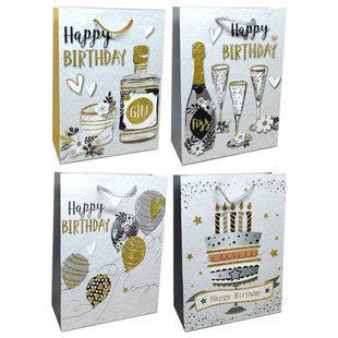 Пакет подарунковий паперовий HP 18*23*10см HP-8514S Happy birthday