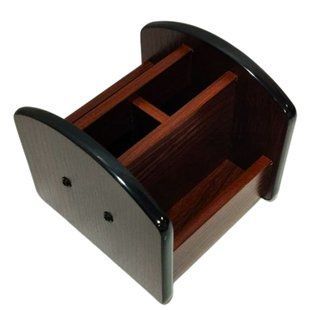Подставка канцелярская вертушка дерево Wooden 6024