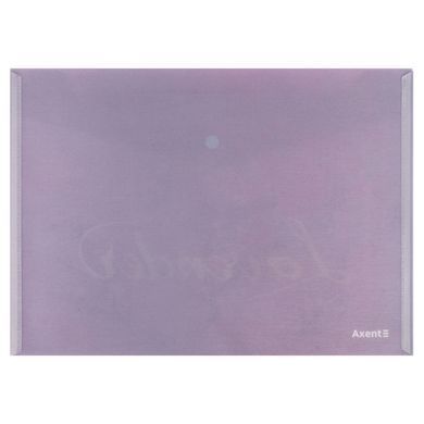 Папка А4 Axent на кнопке Lavender-1 1495-36-A