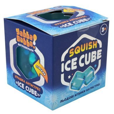 Игрушка антистресс Сквиш Айс Куб Ice Cube Yabba Dabba 5*5см 02062