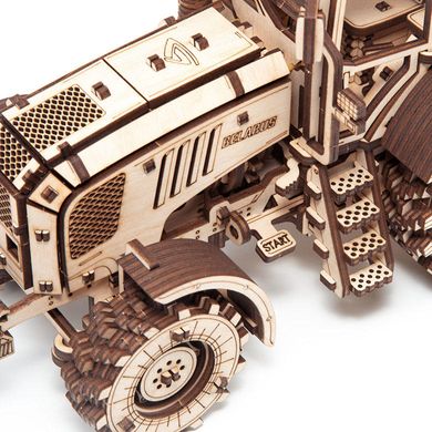 Модель 3D дерев'янна сборна механічна EVA Eco-Wood-Art TRACTOR BELARUS-2022 000877