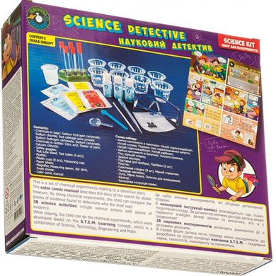Набор для экспериментов Science Agents Научный детектив 45045