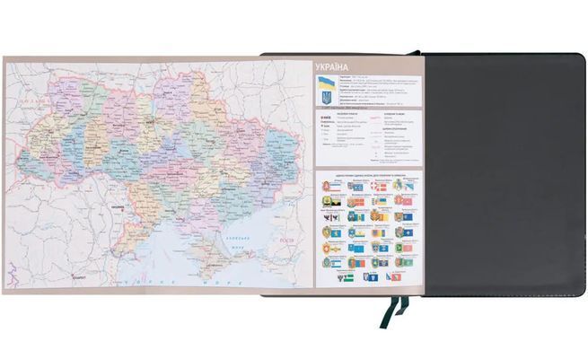 Щоденник 2027 А5 Leo Planner Whisky твердий WH2527**, Зелений