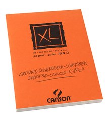 Папір-склейка для набросков Canson XL А4 21*29,7см 90г/м 100арк Слонова кістка CON-200787302R