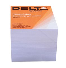 Папір для нотаток 80*80 білий 1000арк Delta D8005