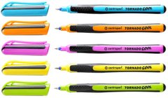 Капілярна ручка CENTROPEN Tornado 0,3мм пише синім 4775, Золотий