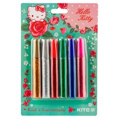 Клей з блискітками Kite 6 кольорів Hello Kitty HK19-107