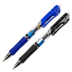 Ручка гелевая Neo Line автоматическая GP-963, Синий