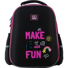 Рюкзак (ранец) GoPack школьный каркасный мод 165 GO23-165M-1 Make it fun