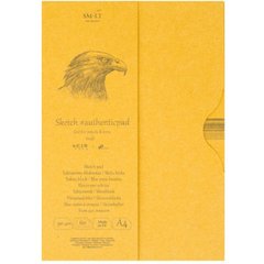 Папір-склейка для малювання Smiltainis Authentic Kraft А4 21*29,7см 60арк 90г/м2 крафт, папка EA-60/KRAFT
