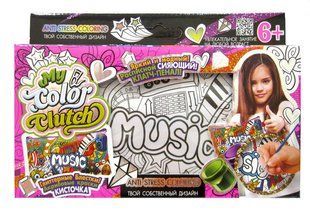 Набор для творчества DankoToys DT CCL-01-03 Пенал - раскраска My Color Clutch