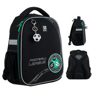 Рюкзак Kite школьный каркасный мод 555 Football K24-555S-9 35*26*13,5см