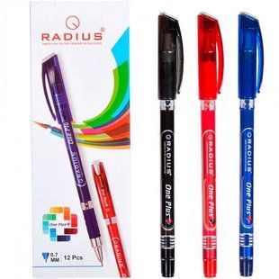 Кулькова ручка Radius One Plus 778439, Черный