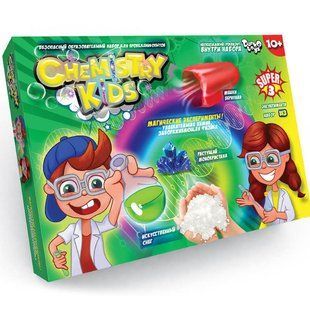 Набір для творчості DankoToys DT CHK-02-03 набір дослідів з Хімії Chemistry Kids економ