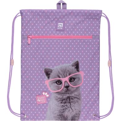 Сумка для взуття Kite мод 601 з карманом Education Studio Pets SP22-601M-2