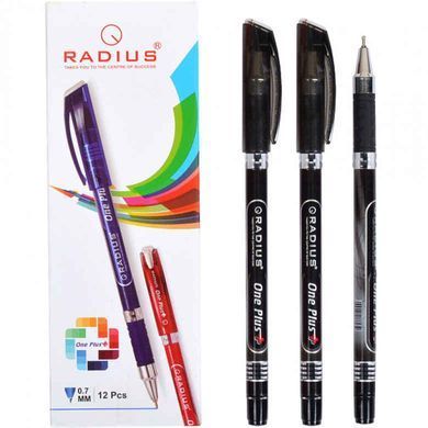 Кулькова ручка Radius One Plus 778439, Черный