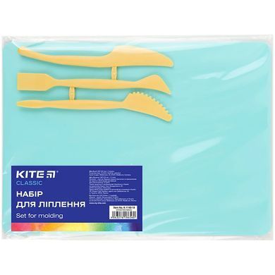 Набор для лепки Kite досточка + 3 стек Classic K-1140, Жёлтый