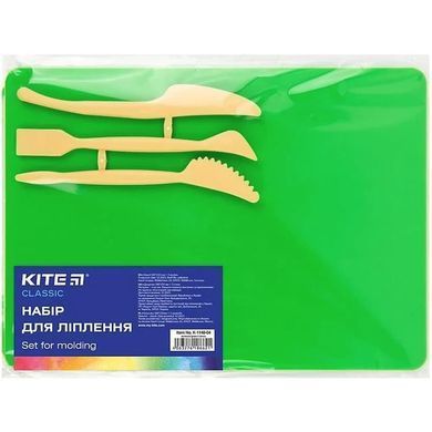 Набор для лепки Kite досточка + 3 стек Classic K-1140, Жёлтый