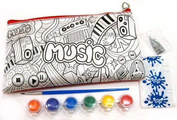 Набор для творчества DankoToys DT CCL-01-03 Пенал - раскраска My Color Clutch