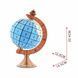 Деревянная сборная 3D модель WoodCraft Глобус (14,5*12,4*22,4см) HL01