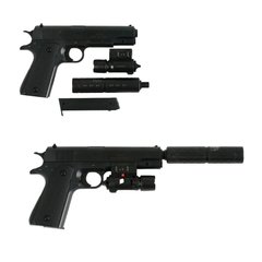 Игрушка 4FUN Game Пистолет с глушителем W 003-3