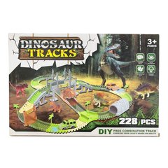 Гра збірна траса Трек з динозаврами 72toys Dinosaur Tracks 228ел №К879