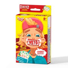 Игра DankoToys DT VETO-02-01U Veto (укр) мини