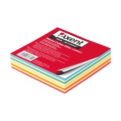 Папір для нотаток 90х90х20мм 220арк Axent Elite Color кольоровий проклеєний 8025