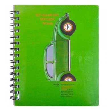 Тетрадь на спирали А5 144л. Офорт Campus Kraft Color 3 раздела KR5244