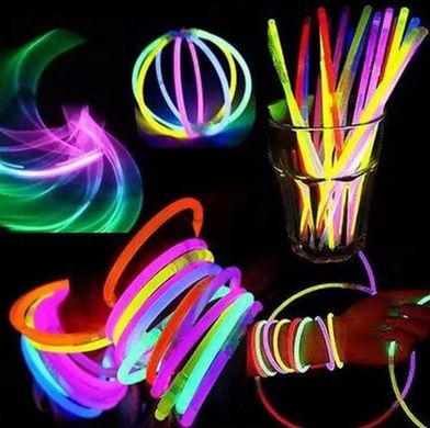 Браслет Самозапалювальний 20см Glow Stick ! Поштучно 1/100 !