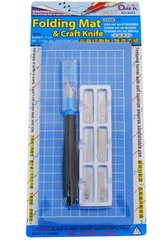 Набор для моделирования 2043: коврик самовосстанавливающийся, нож макетный, 6 сменных лезвий, DAFA