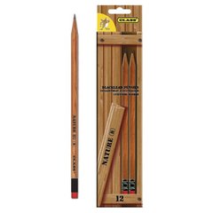 Олівець простий з гумкою Class NATURAL 117-B