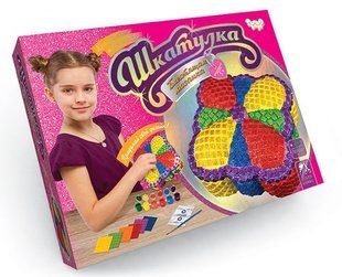 Набір для творчості DankoToys DT SHR-01-01 Скарбничка Блискуча мозаїка