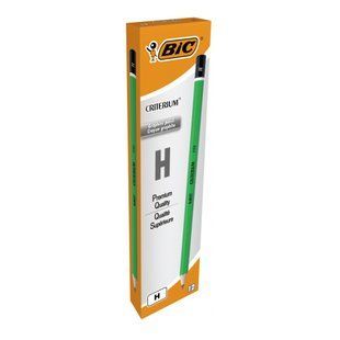 Олівець графітний BIC Criterium H без гумки 550 bc857596