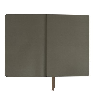 Щоденник 2027 А5 Leo Planner Velvet м'який VE2527**, Зеленый темный