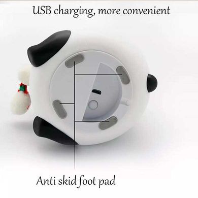Ночник детский силиконовый Панда LJC-142 (зарядка от USB)
