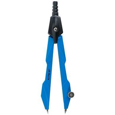 Циркуль Kite металлический K24-414-** Techno 120мм в пластиковом футляре + грифель, Розовый