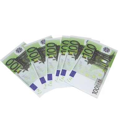 Сувенірні гроші, Прикольний банк, 100 євро, пачка