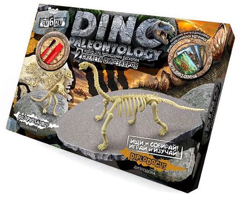 Набір для творчості DankoToys DT DP-01-05 розкопки Dino Paleontology