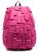 Рюкзак (ранец) школьный каркасный MadPax 8566277004063 Pink Blok мягкая спинка 46*36*20см