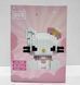 Конструктор 3D Magic Blocks Hello Kitty кор.24см 1580 деталей №7838