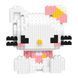 Конструктор 3D Magic Blocks Hello Kitty кор.24см 1580 деталей №7838