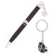 Ручки в наборе Langres Romance 1шт+брелок черный LS.122020-01