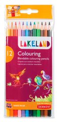 Олівці кольорові 12кол Derwent Lakeland Colouring у блістері D-33356