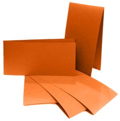 Набір заготовок для листівок 5шт. 10,5х21см №13 помаранчевий 220г/м Margo 94099063