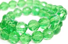 Намистини скляні Margo, імітація кришталя 40шт, 8мм, Зелені темні 98105519